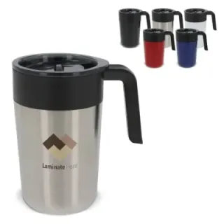 Double walled coffee mug 400ml - LT98834 (gadzety reklamowe)